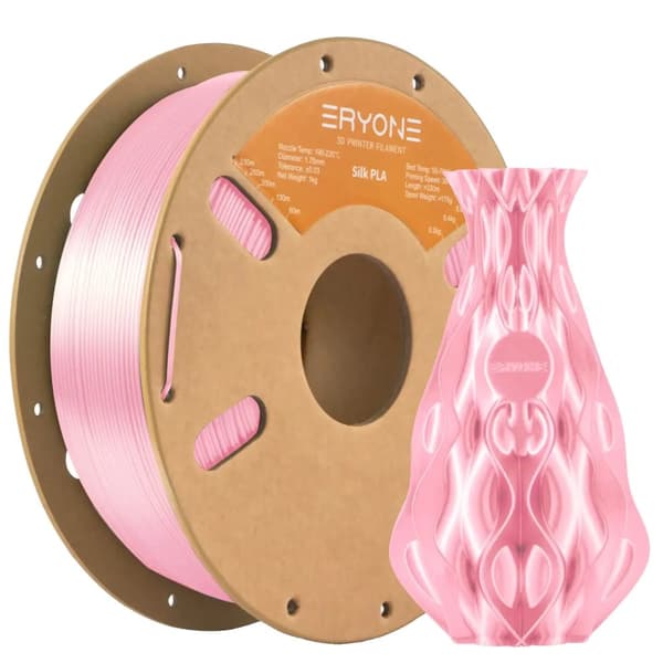 3D Filament, PLA Material, Utskriftstemperatur 195-215℃, Rekommenderad utskriftshastighet 30-60mm/s,Rosa