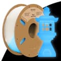 Miniatyrbillede 2 af 2: Lysende PLA Filament, 1,75 mm, Gløder i Mørket, 1 kg Spole,Glød blå filament