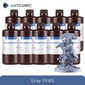 Miniatyrbild 2 av 2: Anycubic 405nm UV-harts, 10KG kapacitet, kompatibel med LCD-skrivare,10KG Grå