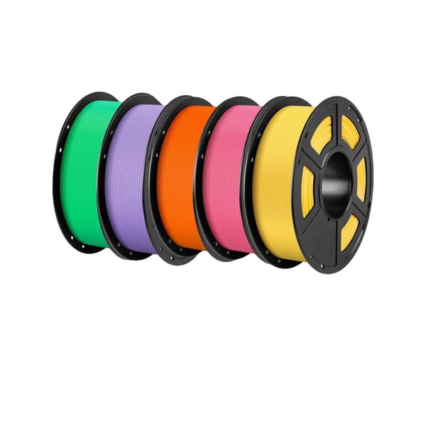 ANYCUBIC PLA Filament, 5KG Økologisk Materiale, Flere Farvekombinationer,5KG Kombination A