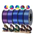 Miniatyrbild 2 av 2: Trikolor Silke PLA Filament, 1,75 mm Diameter, 5 kg och 10 kg alternativ,5kg blandning A
