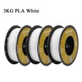 Miniatyrbild 2 av 2: PLA-filament, kapacitet 3KG, diameter 175mm,3KG  vit