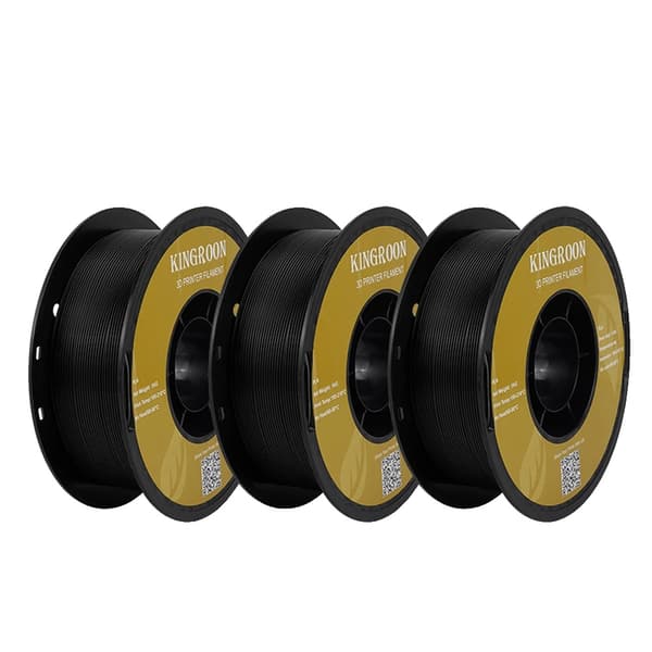 PLA-filament, kapacitet 3KG, diameter 175mm,3KG svart
