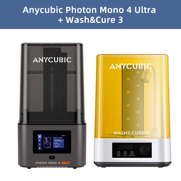 LCD 3D-printer, 7" 10K opløsning, 2,2L printvolumen,TILFØJ WS3