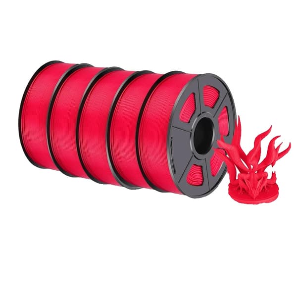 Højhastigheds PLA Filament, 1,75 mm Diameter, Zero Bubble Teknologi,5 Rad