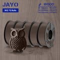Miniatyrbild 2 av 2: Wood PLA-filament, 1,75 mm diameter, 15% träfiber,Valnötsträ PLA
