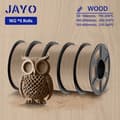 Miniatyrbillede 2 af 2: Wood PLA filament, 1,75 mm diameter, 15% træfiber,Træ PLA