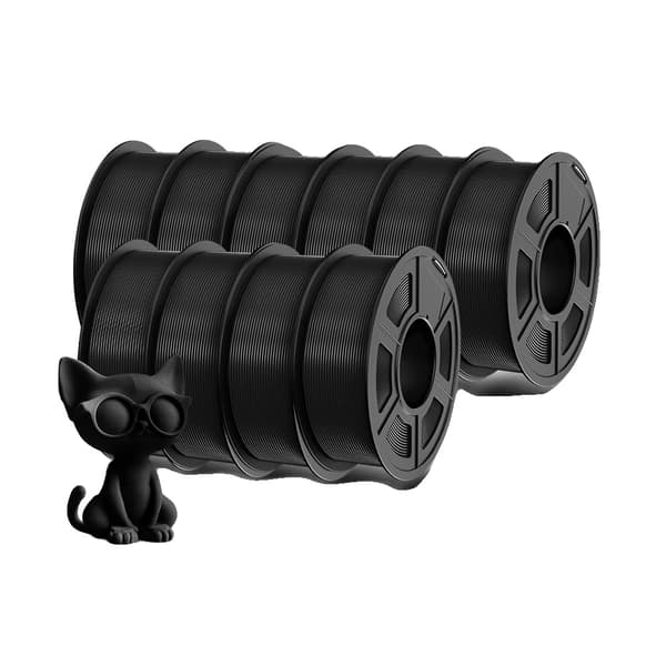 3D Printer Filament PLA PLUS, 1,75 mm Diameter, 330 m Længde,PLA PLUS-10 Sort