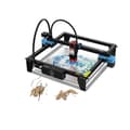 Miniatyrbillede 1 af 4: Lasergraver, 10W effekt, 300 x 300 mm område, 30.000 mm/min hastighed,TO TRÆER TTS-10 Pro, EU