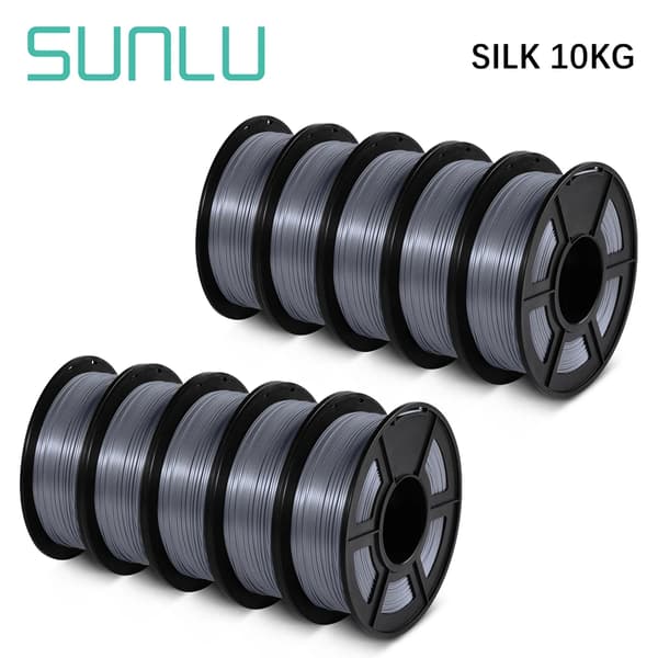 PLA+ Silke 3D Filament, Miljøvenlig, Høj Holdbarhed,SILK-10GY