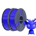 Miniatyrbillede 1 af 2: PLA PLUS filament, 1,75 mm diameter, 1 kg vægt, høj sejhed,Blå