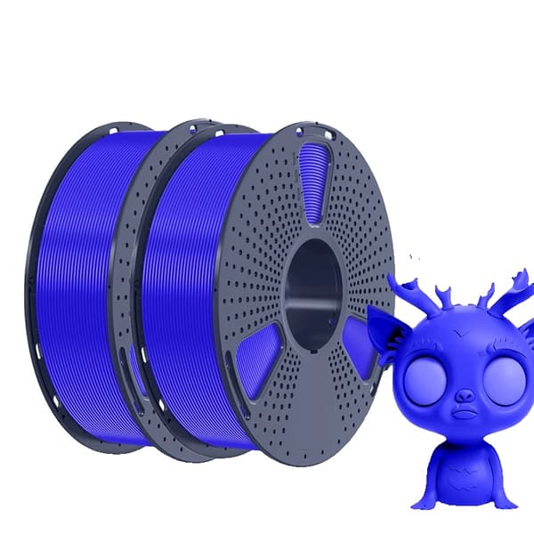 PLA PLUS filament, 1,75 mm diameter, 1 kg vægt, høj sejhed,Blå