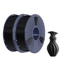 Miniatyrbillede 1 af 2: PLA PLUS filament, 1,75 mm diameter, 1 kg vægt, høj sejhed,Sort