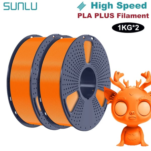 PLA PLUS Filament, 1,75 mm Diameter, 1 kg Vikt, Hög Seghet,Orange
