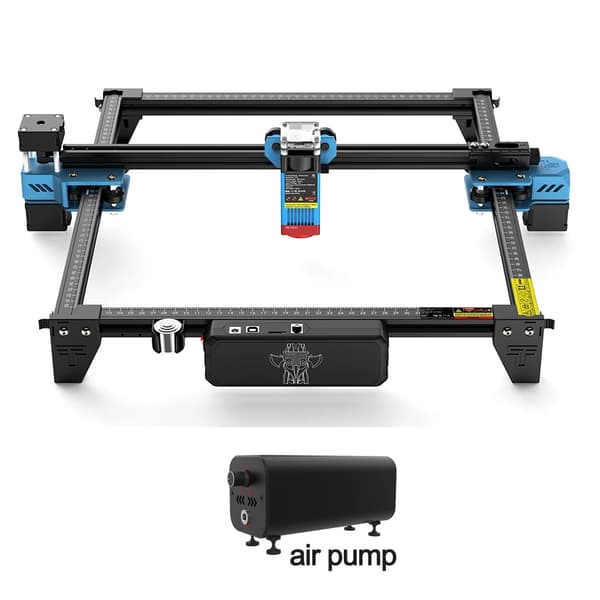 Laserkaiverruskone, 300 mm kaiverrusalue, 10000 mm/min nopeus,10W, Setti 2