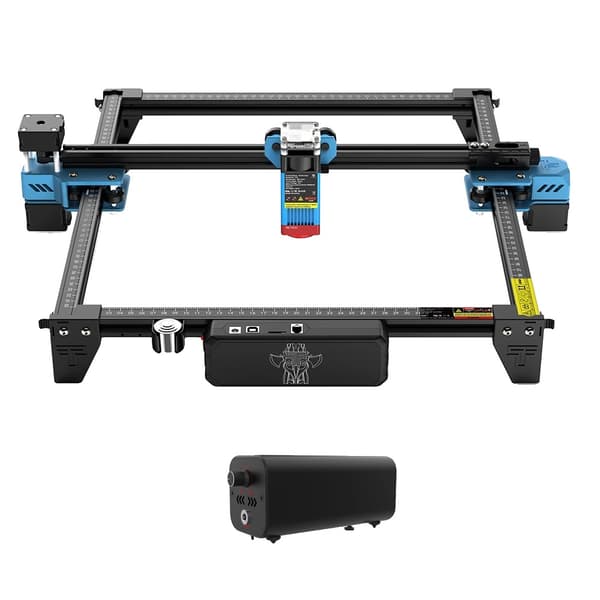 Laserkaiverruskone, 300 mm kaiverrusalue, 10000 mm/min nopeus,10W, Setti 2