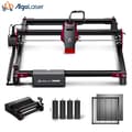 Miniatyrbillede 2 af 2: Lasergraver Cutter, 5,5W Effekt, 300x300mm Graveringområde,ALDKM1 sæt 4