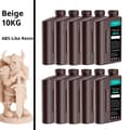 Pikkukuva 2 / 2: ABS-tyyppinen valokovettuva hartsia, 10KG valkoinen, matala haju,10KG Beige