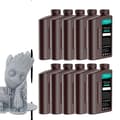 Miniatyrbillede 1 af 2: ABS-lignende fotopolymerharpiks, 10KG hvid, lav lugt,10KG Lys Grå