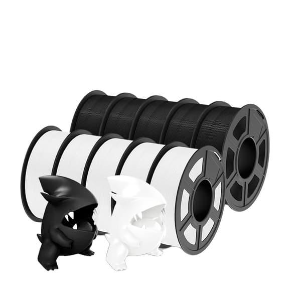 3D-printer filament, forskellige materialer tilgængelige, høj temperaturmodstand,PLAMT 5BK 5WT