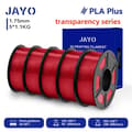 Miniatyrbild 2 av 2: JAYO 3D Filament, 1,75 mm Diameter, 1,1 kg Vikt,PLAp 5TPRD