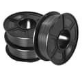 Miniatyrbild 1 av 2: PLA Filament 3 Rullar, 1,75 mm Diameter, Miljövänligt Material,PETG Grå 3Rullar