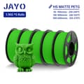 Miniatyrbillede 2 af 2: Højhastigheds PETG filament, 1,75 mm diameter, glat mat finish,HSPETG Grøn 5ruller