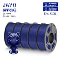 Miniatyrbillede 2 af 2: 3D Printer Filament, TPU SILK 1,75 mm, Høj Fleksibilitet,TPU SILK Mørkeblå