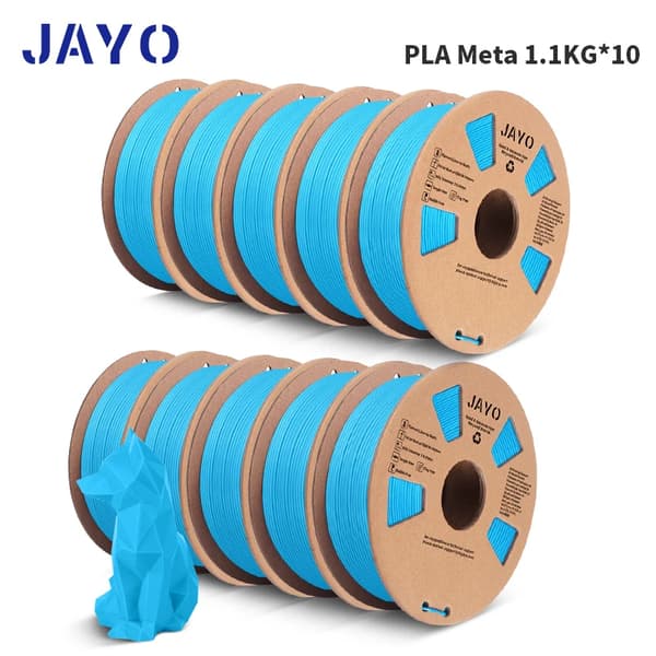 PLA Meta Filament, 1,75 mm halkaisija, ympäristöystävällinen ja biohajoava,PLAMeta-Sininen-11KG