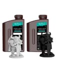Miniatyrbillede 1 af 2: ABS-lignende harpiks, 1000g, 405nm UV-hærdning, lav lugt,1 Sort 1 Solid Grå