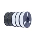 Miniatyrbild 1 av 2: SUNLU PLA Matt Filament 1.75mm, Hög Hastighet, Bubbel-Fri, 1KG,3vit2Svart