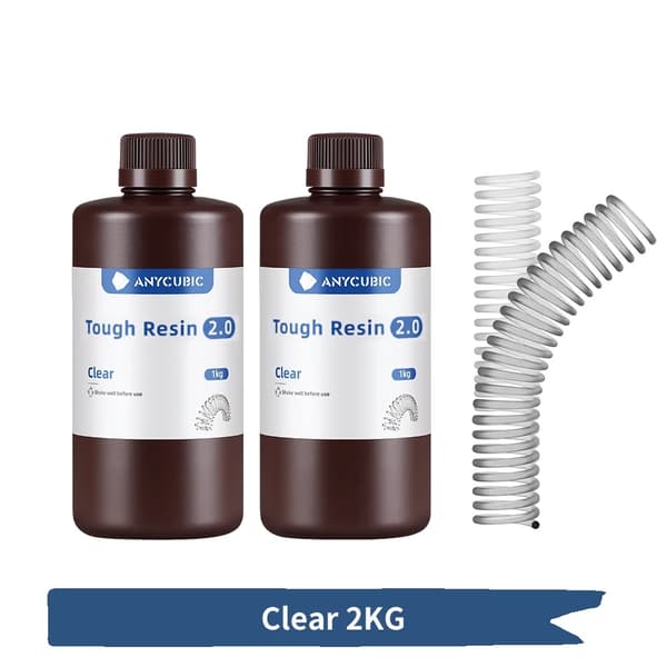 UV-harts, hög seghet, hög styvhet,2kg Klar