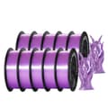 Miniatyrbild 1 av 2: Silk PLA-filament, 1,75 mm diameter, miljövänligt material,PURPUR