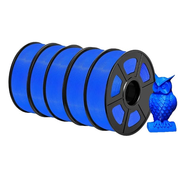 3D Utskriftsfilament, Miljövänligt, Ingen Bubblor,HS-PLA-Blå-5.5KG