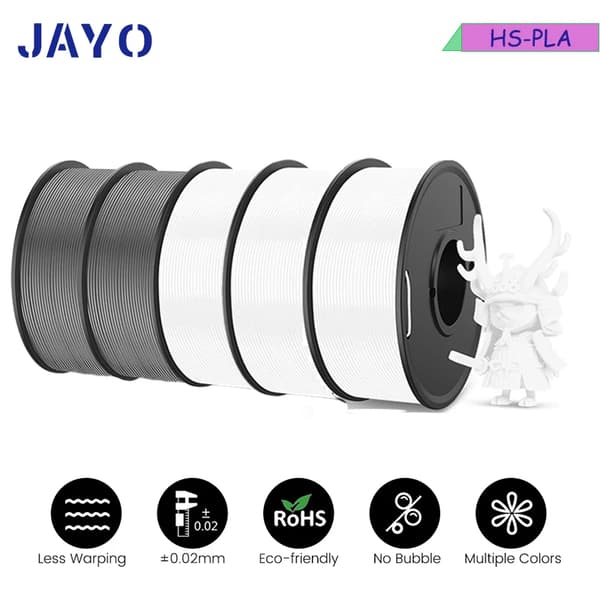 3D Utskriftsfilament, Miljövänligt, Ingen Bubblor,HS-PLA-3WT 2GY-5.5KG