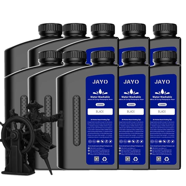 JAYO 3D Print Harpiks, Høj Præcision, Hurtig Hærdning,Vandvask-BK 10KG