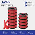 Miniatyrbillede 2 af 2: PLA PLUS filament, miljøvenligt materiale, høj slagstyrke,PLA PLUS 2-10 RØD