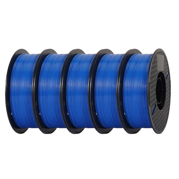 3D-skrivarfilament, hög hastighet PETG, 1,75 mm diameter, 5 kg vikt,5kg Blå