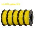 Miniatyrbillede 2 af 2: 3D-printer filament, højhastigheds PETG, 1,75 mm diameter, 5 kg vægt,5kg Gul