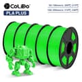 Miniatyrbillede 2 af 2: 3D Filament, Diameter 1,75 mm, Udskrivningshastighed 50-100 mm/s, Udskrivningstemperatur 200°C-215°C,5GRØN