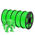 Miniatyrbillede 1 af 2: 3D Filament, Diameter 1,75 mm, Udskrivningshastighed 50-100 mm/s, Udskrivningstemperatur 200°C-215°C,5GRØN