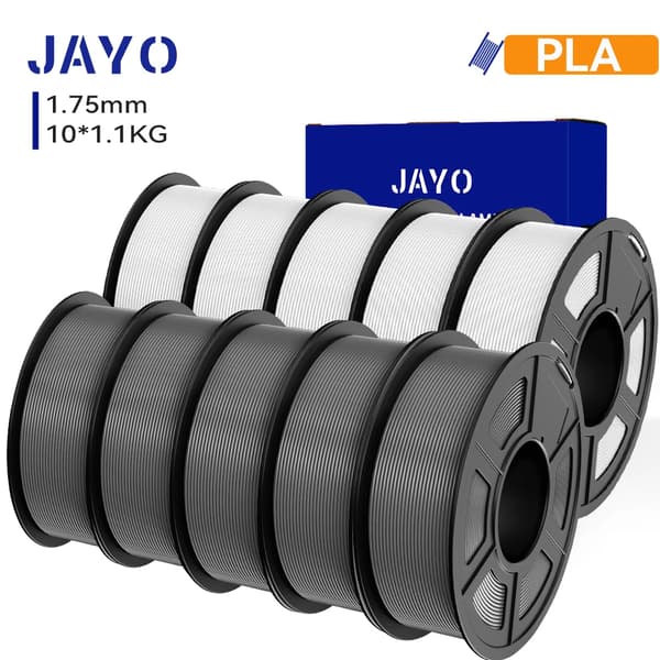 3D PLA Filament, 1,75 mm Diameter, 320 Meter Længde, Miljøvenligt Materiale,PLA 5WT5GY