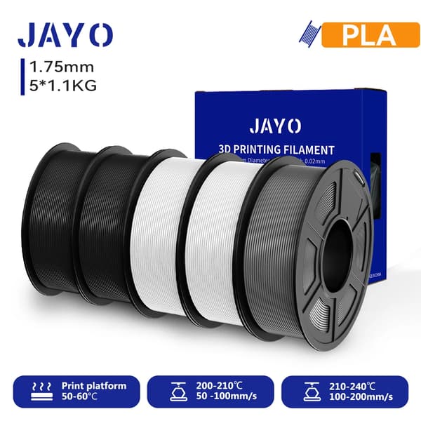 3D PLA -filamentti, 1,75 mm halkaisija, 320 metriä pituus, ympäristöystävällinen materiaali,PLA 2BK2WTGY