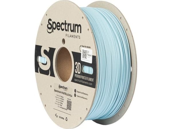Spectrum Filaments 80711 Pastello PLA Filament PLA-plast Mat 1.75 mm 1000 g Atmospheric Blue, Blå , Pastel 1 stk
