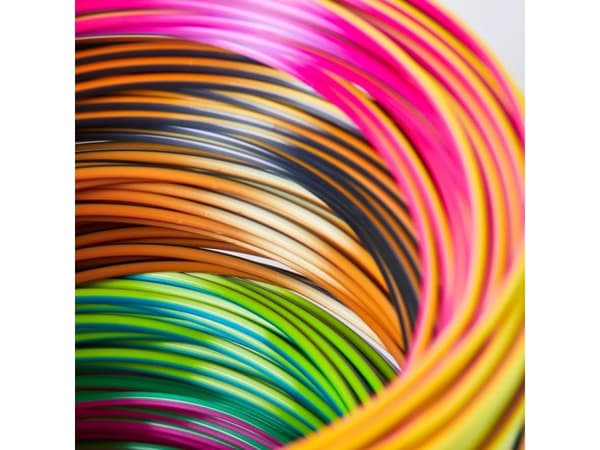 3Doodler FLOW-TRIFILLS 3D printing material Polylactic acid (PLA) Black, Blue, Copper, Gold, Green, Purple, Red 260 g