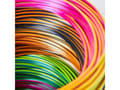 Pikkukuva 3 / 3: 3Doodler FLOW-TRIFILLS 3D printing material Polylactic acid (PLA) Black, Blue, Copper, Gold, Green, Purple, Red 260 g