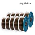 Pikkukuva 2 / 2: 3D Silk PLA -filamentti, 1,75 mm halkaisija, 200-220 °C tulostuslämpötila,Silkkipronssi sateenkaari