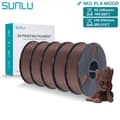 Miniatyrbillede 2 af 2: 3D-printfilament, træeffekt, 1 kg spole, 1,75 mm diameter,Træfarve kirsebær