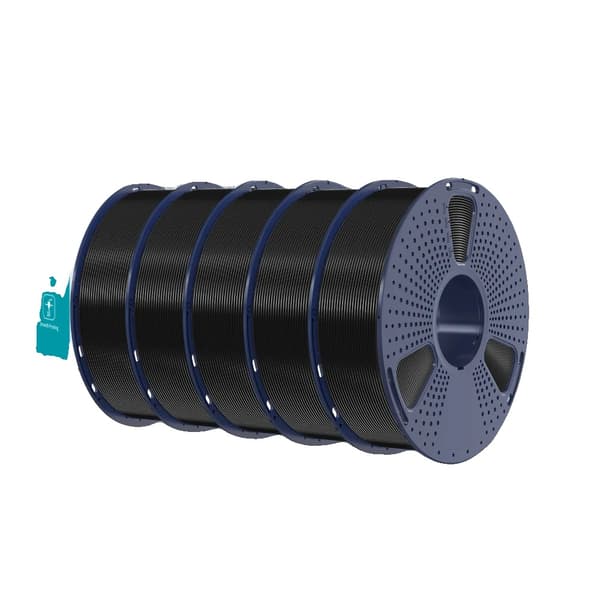 TPU Silke 3D Filament, 5 KG Vægt, Nem at Udskrive,5KG TPU Silke Sort