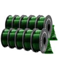 Miniatyrbillede 1 af 2: Geeetech PETG filament, 10 kg holdbart materiale, 1,75 mm diameter, lav skrumpning,grøn